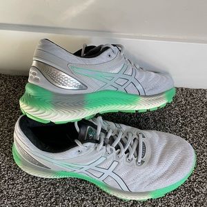 Asics Men’s Gel-Nimbus Lite Running Shoes White/Piedmont Grey